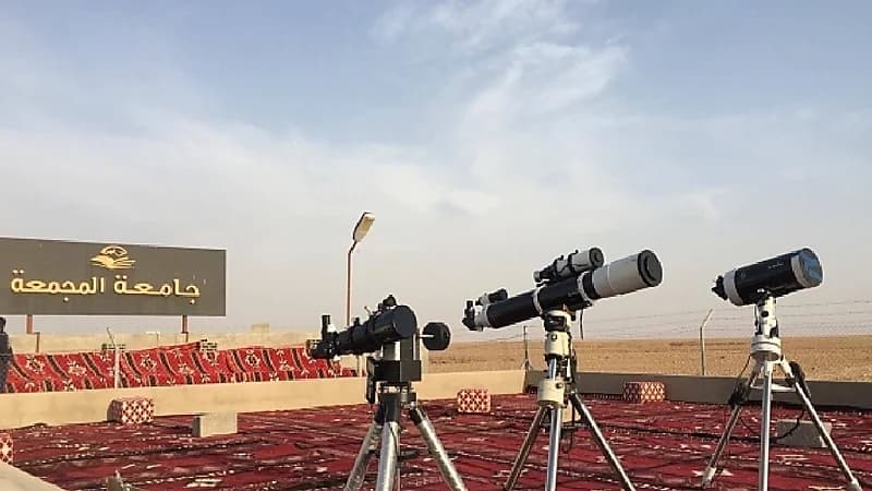 بالفيديو .. رؤية الهلال في تمير وسدير .. وغداً أول أيام رمضان
