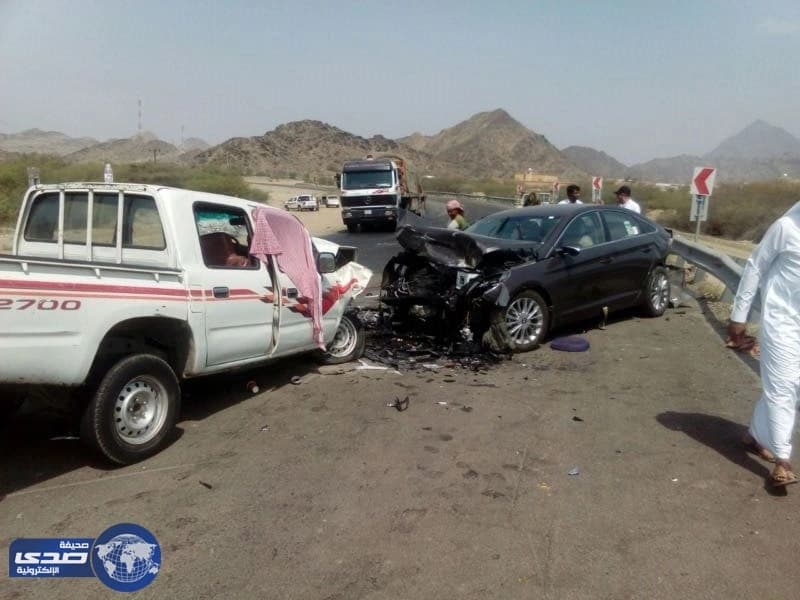 وفاة شخص وإصابة آخر في تصادم بـ ” طريق الموت ” بالعرضيات