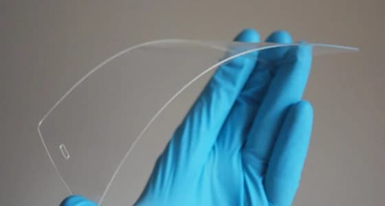 اختراع شاشة هاتف غير قابلة للكسر