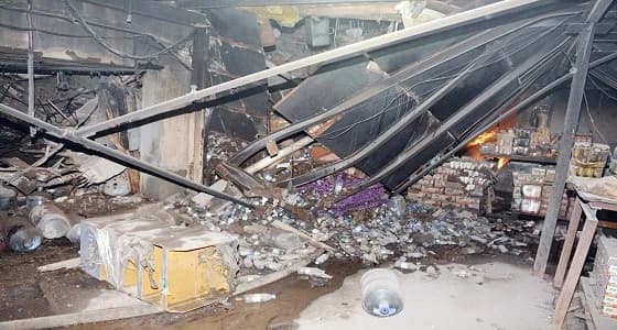 تفاصيل اختفاء " يمني " بين ألسنة نيران المركز التجاري بجدة