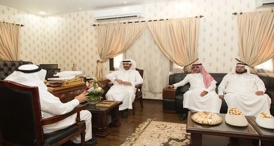 بالصور.. " الشدي " يباشر مهام عمله مديرا عاما للإدارة العامة للمجاهدين