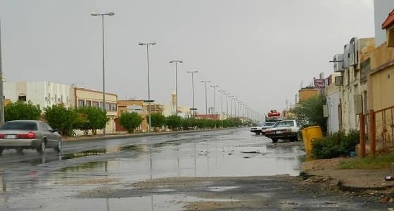 هطول أمطار على محافظة الدوادمي