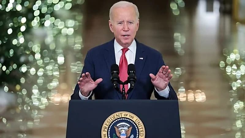 بايدن يقرر إعلان حالة الطوارئ بسبب العاصفة الثلجية