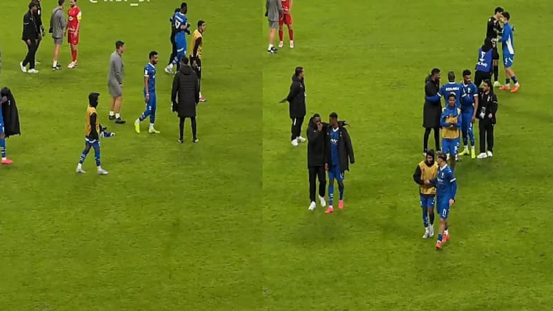 البليهي لم يقوم بتحية الجماهير .. فيديو