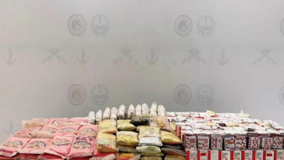 ضبط 17 مواطنًا وإحباط محاولة تهريب 106 كيلوجرامات من الحشيش المخدر