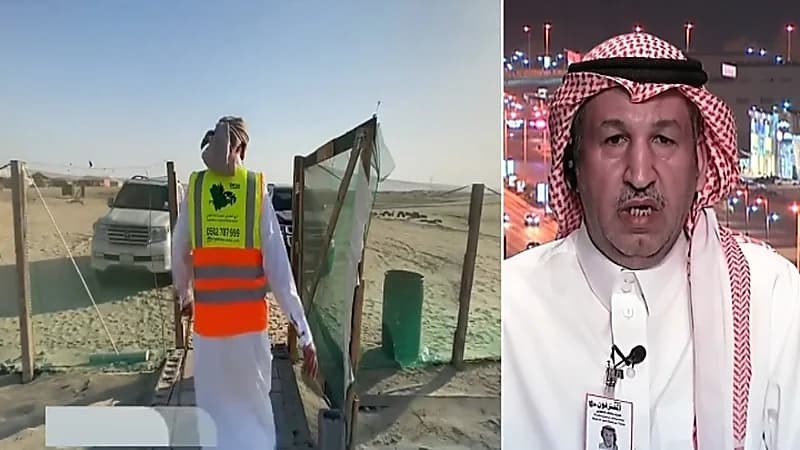 بالفيديو.. منقذ يتحدى إعاقته وينقذ أسرة كانت عالقة لوقت طويل