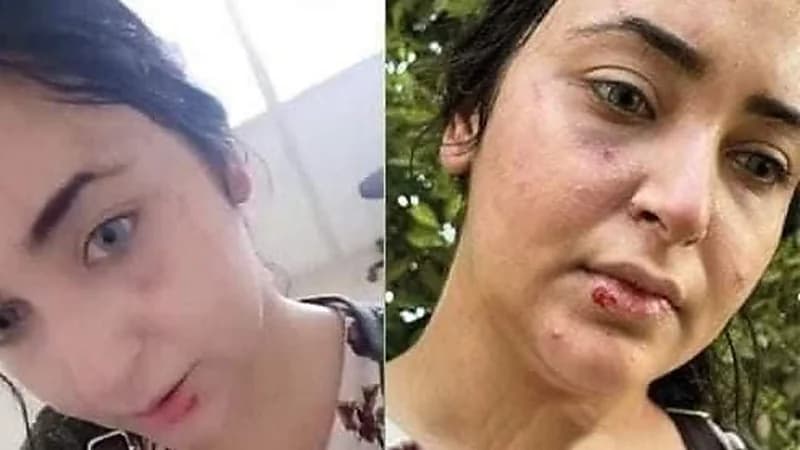 شاهد.. صيدلانية تتعرض للضرب والسحل لسبب غريب