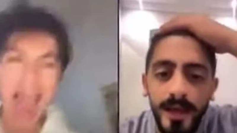 بث مباشر يوثق لحظة سقوط قنبلة على أحد المنازل بـ لبنان .. فيديو