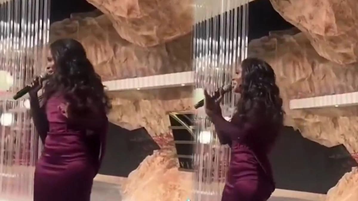 داليا مبارك تشعل أجواء حفلها: أنا نصراوية وأتمنى مايكون فيه اعتراض.. فيديو