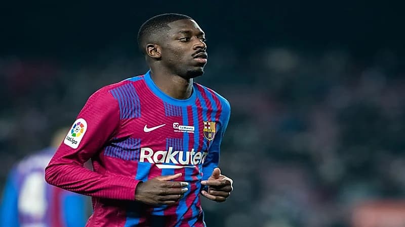 ديمبلي يرغب في الاستمرار مع برشلونة 