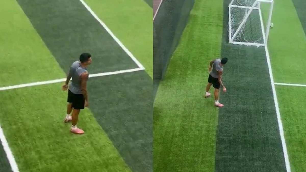 كانسيلو يتألق في التدريبات بتسديدة تكتيكية مميزة داخل المرمى .. فيديو