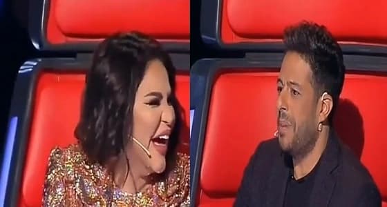 حماقي يستفز لجنة تحكيم " ذا فويس " .. وأحلام ترد: بطيرك من على الكرسي