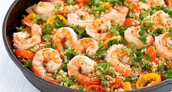 الروبيان غني بالدهون المفيدة للقلب والشرايين