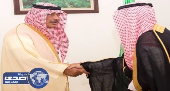 بالصور: محافظ المخواة والنادي الأدبي بمكتب أمير منطقة الباحة