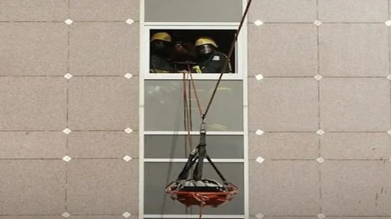 بالصور.. الدفاع المدني يقف على سلامة الحجاج بمشعر منى