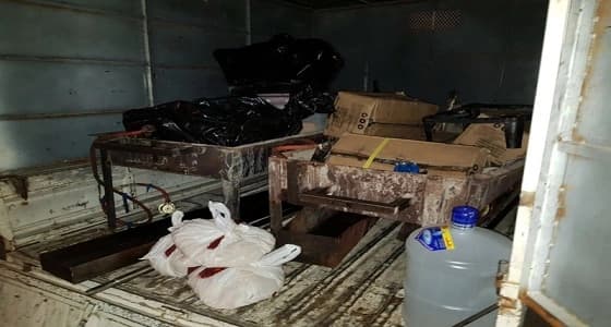 ضبط سيارة بها لحوم ومواد غذائية فاسدة بـ " الليث "