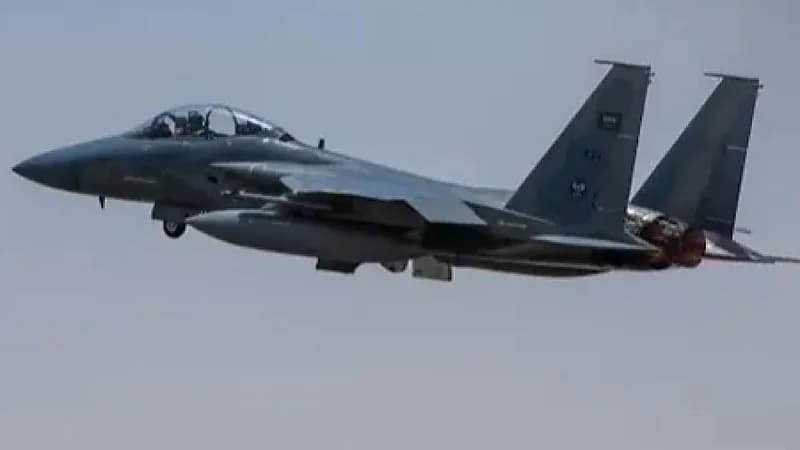 مقاتلة F-15C السعودية تتفوق‬⁩ في تمرين علم الصحراء عن باقي المنظومات القتالية الأخرى