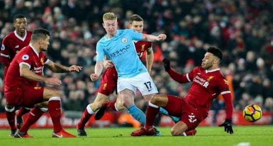 ليفربول ومانشستر سيتي يصارعان لحصد لقب الدوري الإنجليزي