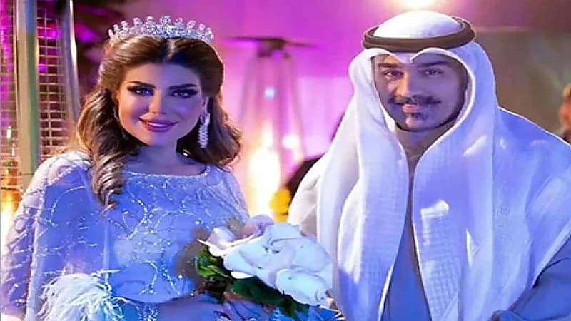 شاهد.. إلهام الفضالة تحتفل بعيد الحب مع شهاب جوهر