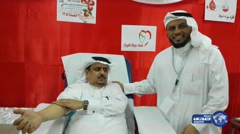 بالصور .. حملة للتبرع بالدم لصالح الجنود المرابطين بالحد الجنوبي فى الطائف