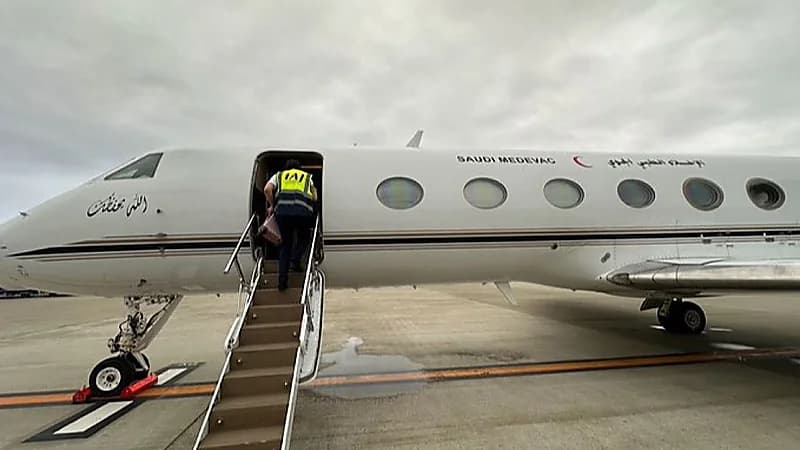 نقل مواطنة من اليابان بطائرة الإخلاء الطبي لاستكمال علاجها بالمملكة
