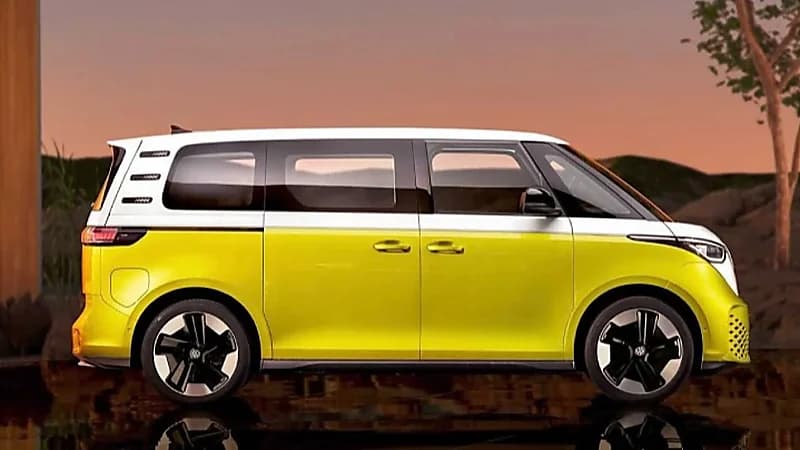 بالصور.. فولكس فاجن ترفع الستار عن طراز GTX ID.Buzz الكهربائية