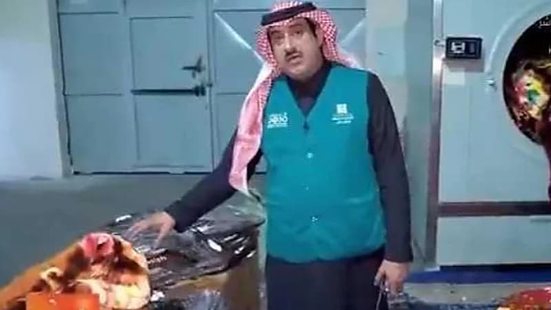 التجارة تداهم مستودعًا يغش المستهلكين في المسلتزمات الشتوية .. فيديو