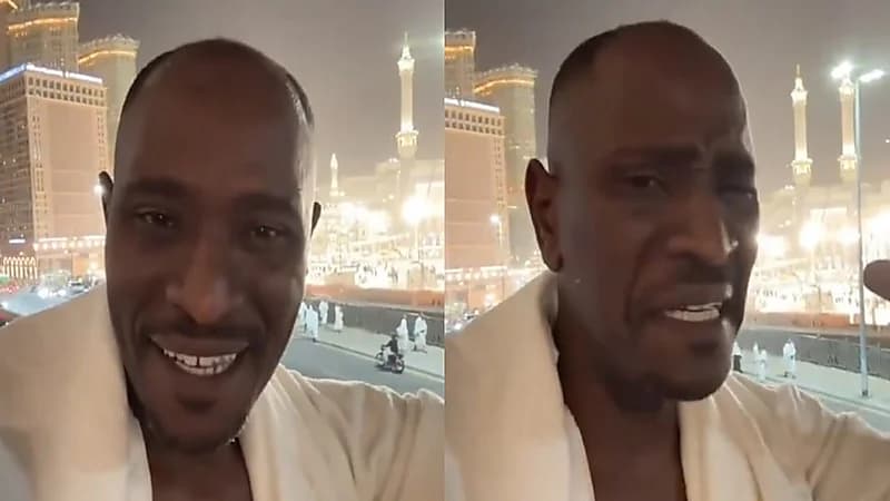 شخص ذهب للحرم المكي بنية الدعاء على آخر فصله من عمله لكنه غير رأيه.. فيديو