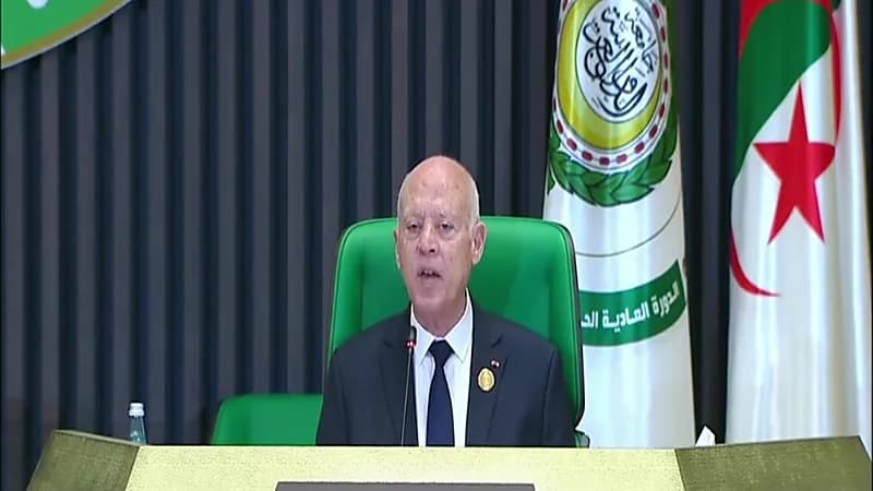الرئيس التونسي: نواجه حرباً ولا يمكن أن نخرج منتصرين إلا بوحدة الصف ولم الشمل (فيديو)