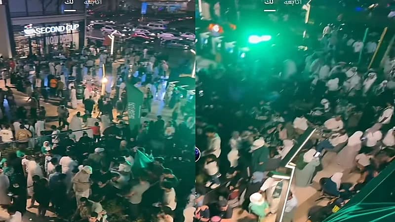 احتفالات ضخمة في القاهرة بمناسبة اليوم الوطني السعودي .. فيديو