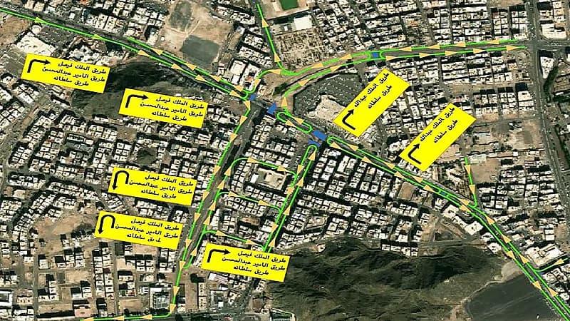 إغلاق طريق سلطانة بالمدينة مع طريق الأمير عبدالمجيد بدءاً من هذا الموعد