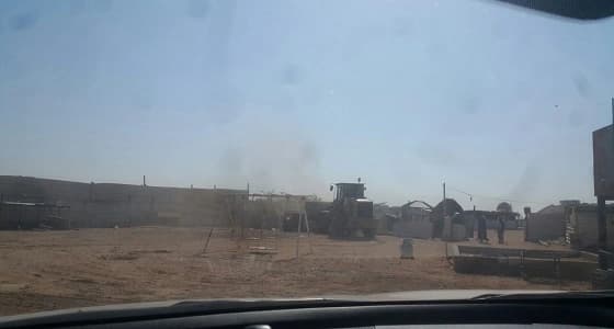 بالصور.. أمانة الرياض تزيل التعديات والأحواش في وادي السلي