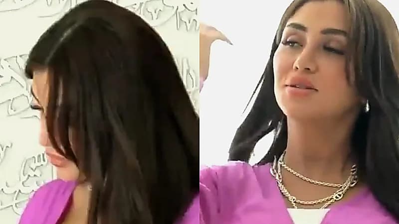 ياسمين الدخيل تبكي وتحذف صورها فجأة.. فيديو