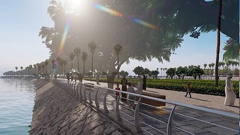 بالصور.. أمانة الشرقية تعلن قرب مشروع تطوير كورنيش الدمام قريبا