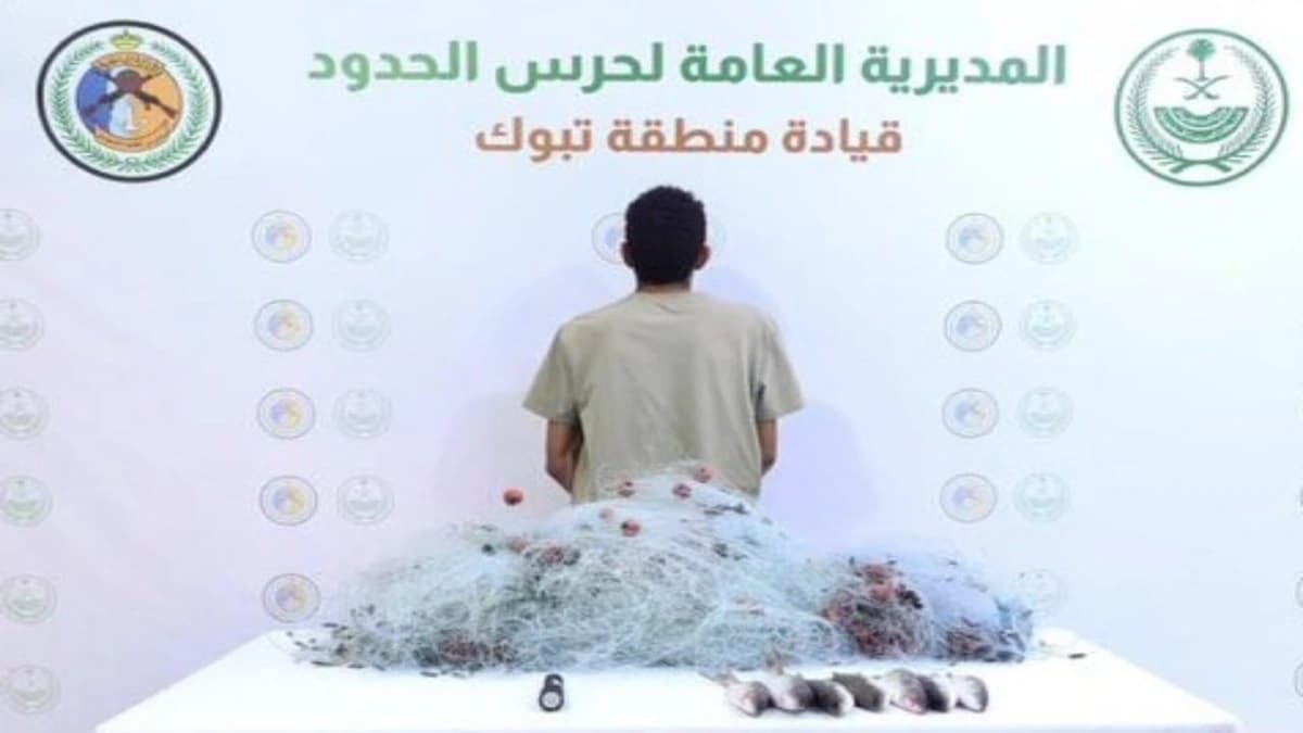 حرس الحدود يضبط مخالفًا للائحة الأمن والسلامة لمزاولي الأنشطة البحرية