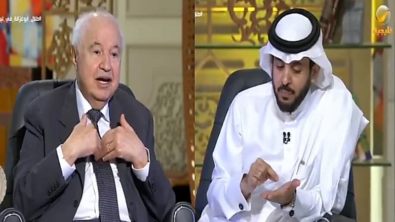 شاهد.. ردة فعل طلال أبو غزالة بعدما واجهه المديفر بتوقعاته الاقتصادية الخاطئة