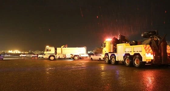 بالصور..أمطار غزيرة تغرق مكة..والدفاع المدني يحذر المواطنين