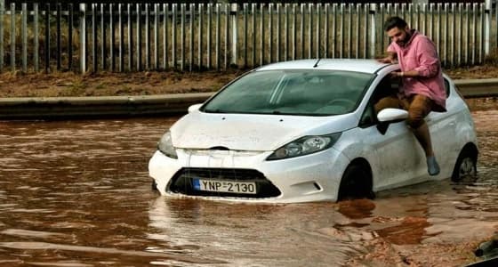 اليونان.. مصرع وفقدان 10 أشخاص بعد اجتياح أمطار غزيرة العاصمة أثينا