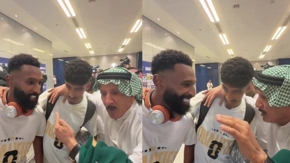 إبراهيم الفريان لـ فراس البريكان وزياد الجهني: والله عيب ما تسلموا علي.. فيديو