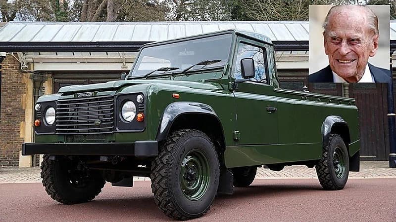 قصة السيارة التي حملت جثمان الأمير فيليب في الجنازة الملكية