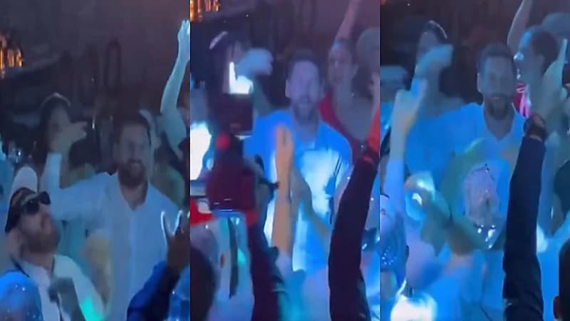فيديو.. ميسي يحتفل بكأس العالم في ملهى ليلي