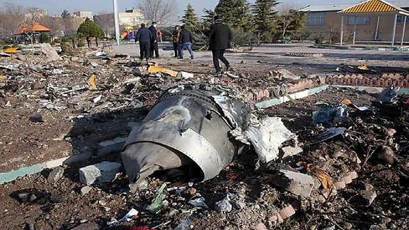 حكم قضائى ضد إيران بشأن تورطها في إسقاط الطائرة الأوكرانية