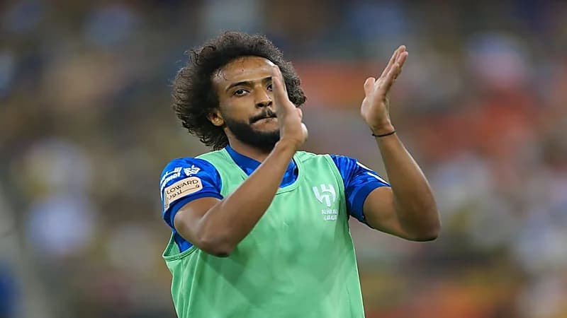 ياسر الشهراني يغيب عن مباراة الهلال وأوراوا الياباني
