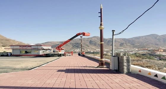 بالصور.. استلام مشروع تطوير الأحياء القديمة في رجال ألمع