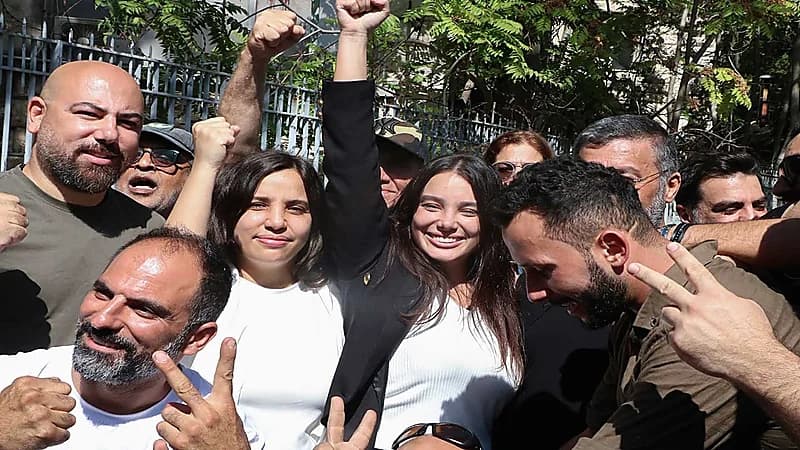 إطلاق سراح مقتحمة البنك في لبنان