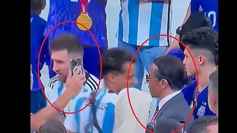 شاهد.. ردة فعل ميسي على إلحاح الشيف التركي نصرت لالتقاط صورة معه