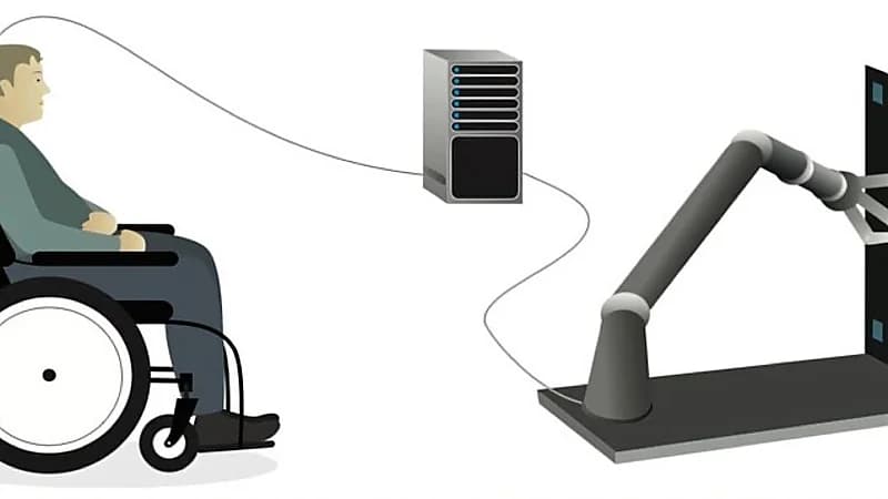 باحثون ينجحون في تمكين رجل مشلول من التحكم بـ ذراعيه .. فيديو