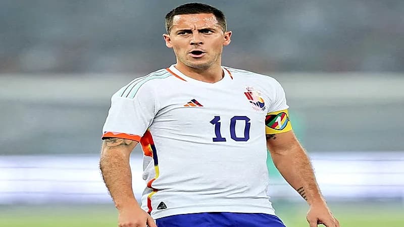 الوزن الزائد يورط هازارد قبل كأس العالم