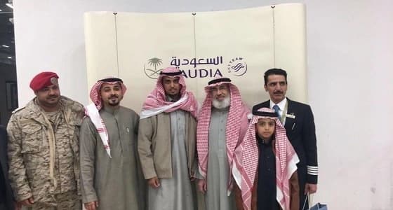 تكريم منقذ طفل حريق حائل