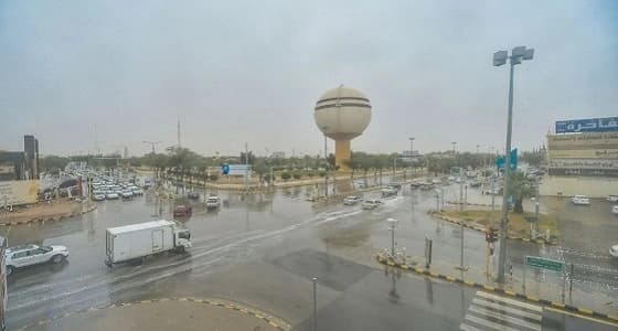 أمطار على منطقة القصيم